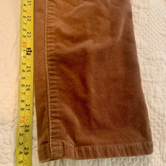Chestnut colored corduroy pants by Jessica Simpson - Picture 4 of 11